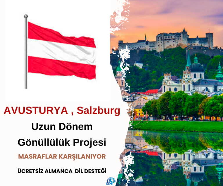 Avusturya , Salzburg Uzun Dönem Gönüllülük Projesi