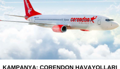 Corendon Havayolları Kampanya: 2 Biletin , 1’i Bizden Corendon Havayolları Kampanya: 2 Biletin , 1’i Bizden