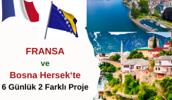 Fransa ve Bosna Hersek’te 6 Günlük Erasmus+ Projesi Fransa ve Bosna Hersek’te 6 Günlük Erasmus+ Projesi