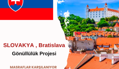 Slovakya , Bratislava Gönüllülük Projesi Slovakya , Bratislava Gönüllülük Projesi
