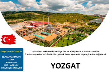 Yozgat 40 Gün Gönüllülük Projesi