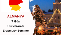 Almanya : 7 Gün Uluslararası Erasmus+ Seminer Almanya : 7 Gün Uluslararası Erasmus+ Seminer