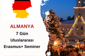 Almanya : 7 Gün Uluslararası Erasmus+ Seminer