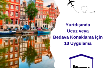Yurtdışında ucuz veya bedava konaklama için 10 Uygulama