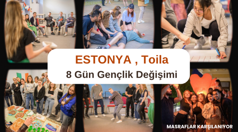 Estonya , Toila 8 Gün Erasmus+ Projesi