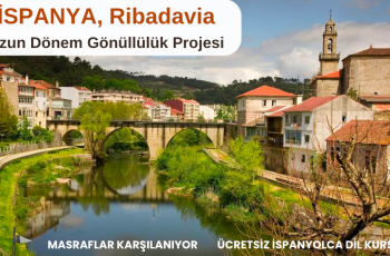 İspanya , Ribadavia : Uzun Dönem Gönüllülük Projesi