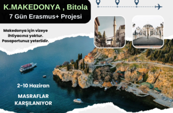 K.Makedonya , Bitola : 7 Gün Erasmus+ Projesi