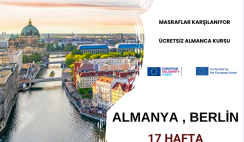 Almanya , Berlin : 17 Hafta Gönüllülük Projesi
