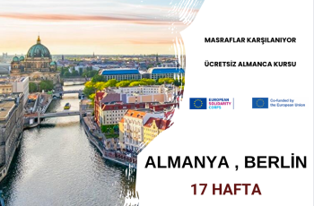 Almanya , Berlin : 17 Hafta Gönüllülük Projesi Almanya , Berlin : 17 Hafta Gönüllülük Projesi