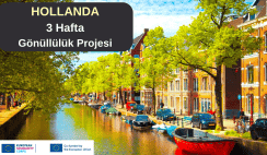 Hollanda : 3 Hafta Gönüllülük Projesi Hollanda : 3 Hafta Gönüllülük Projesi
