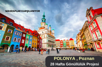 Polonya , Poznan : 28 Hafta Gönüllülük Projesi Polonya , Poznan : 28 Hafta Gönüllülük Projesi