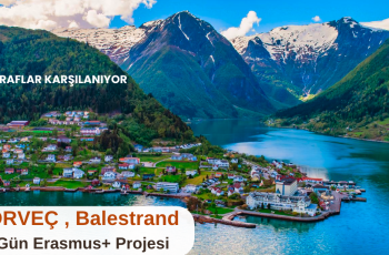 Norveç , Balestrand : 7 Gün Erasmus+ Projesi
