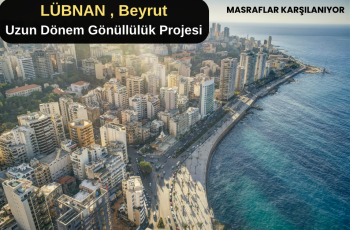 Lübnan , Beyrut : Uzun Dönem Gönüllülük Projesi