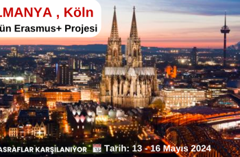 Almanya , Köln : 4 Gün Erasmus+ Projesi