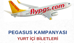 Pegasus : Yurt içi %25 indirimli Bilet Kampanyası Pegasus : Yurt içi %25 indirimli Bilet Kampanyası
