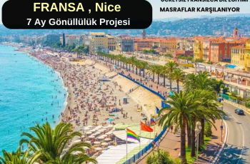 Fransa , Nice : 7 Ay Gönüllülük Projesi