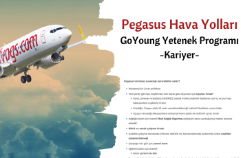 Pegasus Hava Yolları : GoYoung Yetenek Programı