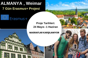 Almanya , Weimar : 7 Gün Erasmus+ Projesi