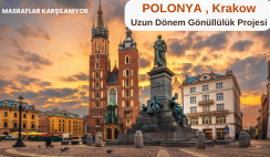 Polonya , Krakow : Uzun Dönem Gönüllülük Projesi