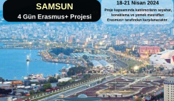 Samsun : 4 Gün Erasmus+ Projesi