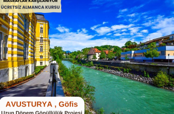 Avusturya , Göfis : Uzun Dönem Gönüllülük Projesi