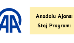 Anadolu Ajansı Staj Programı Anadolu Ajansı Staj Programı