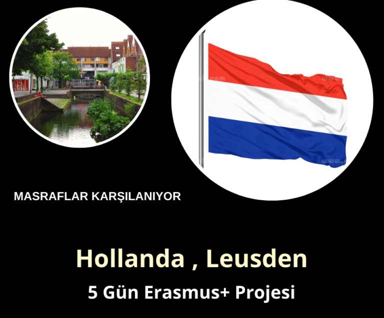 Hollanda , Leusden : 5 Gün Erasmus+ Projesi