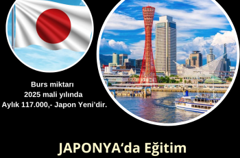 Japonya : Lisans Bursu 2025 Japonya : Lisans Bursu 2025