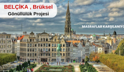 Belçika , Brüksel : Gönüllülük Projesi Belçika , Brüksel : Gönüllülük Projesi