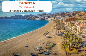 İspanya: Yaz Dönemi  3 Hafta Gönüllülük Projesi İspanya: Yaz Dönemi  3 Hafta Gönüllülük Projesi