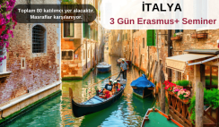 İtalya : 3 Gün Erasmus+ Seminer İtalya : 3 Gün Erasmus+ Seminer
