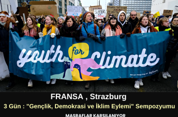 Fransa : 3 Gün “Gençler, Demokrasi ve İklim Eylemi” Sempozyumu Fransa : 3 Gün “Gençler, Demokrasi ve İklim Eylemi” Sempozyumu