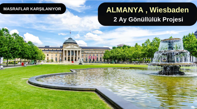 Almanya , Wiesbaden : 2 Ay Gönüllülük Projesi