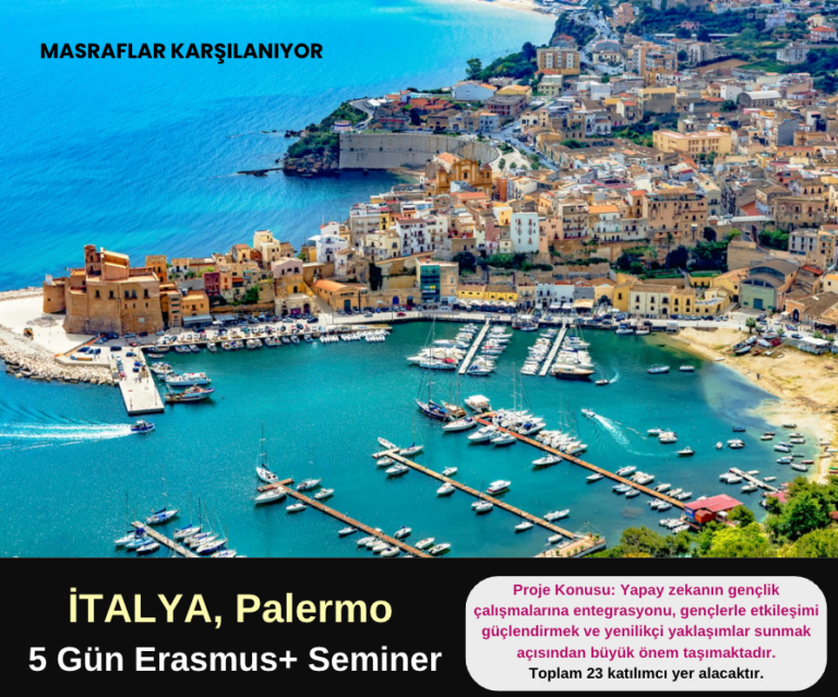 İtalya , Palermo : 5 Gün Erasmus+ Seminer