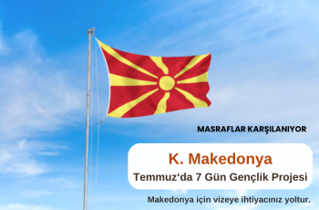Makedonya : Temmuz’da 7 Gün Gençlik Değişimi