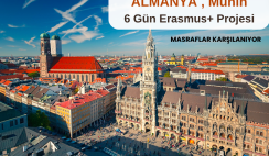Almanya , Münih : 6 Gün Erasmus+ Projesi