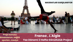 Fransa , L’Aigle: Yaz Dönemi 2 Hafta Gönüllülük Projesi Fransa , L’Aigle: Yaz Dönemi 2 Hafta Gönüllülük Projesi