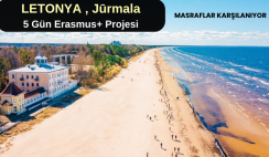 Letonya , Jurmala : 5 Gün Erasmus+ Projesi