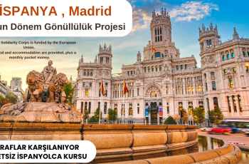 İspanya , Madrid : Uzun Dönem Gönüllülük Projesi