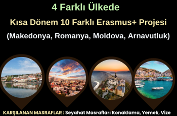 4 Farklı Ülkede 10 Farklı Gönüllülük Projesi