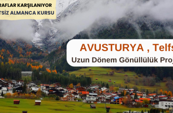 Avusturya , Telfs : Uzun Dönem Gönüllülük Projesi Avusturya , Telfs : Uzun Dönem Gönüllülük Projesi