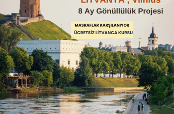 Litvanya , Vilnius : 8 Ay Gönüllülük Projesi