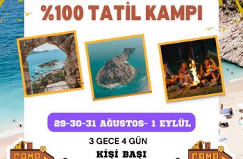 Antalya Adrasan Yaz Kampı :12-13-14-15 Eylül