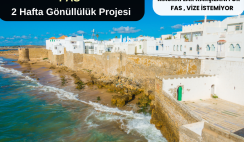 Fas , Asilah : 2 Hafta Gönüllülük Projesi Fas , Asilah : 2 Hafta Gönüllülük Projesi