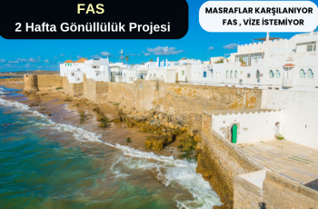 Fas , Asilah : 2 Hafta Gönüllülük Projesi Fas , Asilah : 2 Hafta Gönüllülük Projesi