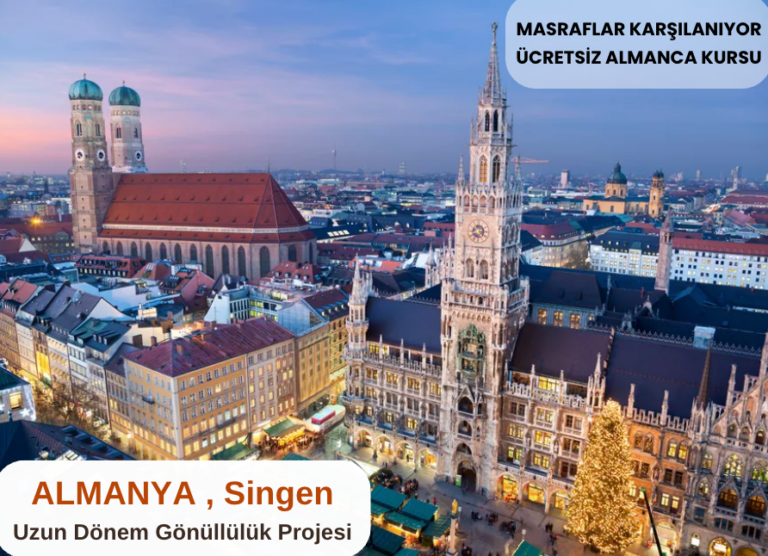 Almanya , Singen : Uzun Dönem Gönüllülük Projesi