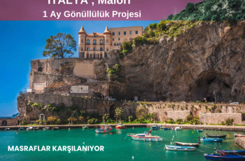 İtalya , Maiori : 1 Ay Gönüllülük Projesi İtalya , Maiori : 1 Ay Gönüllülük Projesi