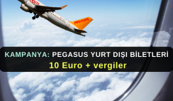 Pegasus Kampanya : 10 € + vergiler Pegasus Kampanya : 10 € + vergiler