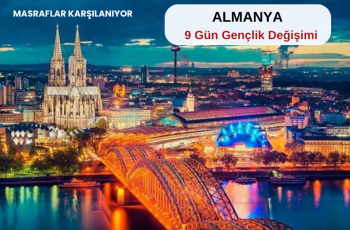 Almanya , Delbrück : 9 Gün Gençlik Değişimi