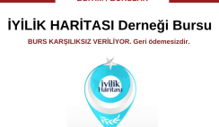 İyilik Haritası Derneği Burs Duyurusu İyilik Haritası Derneği Burs Duyurusu